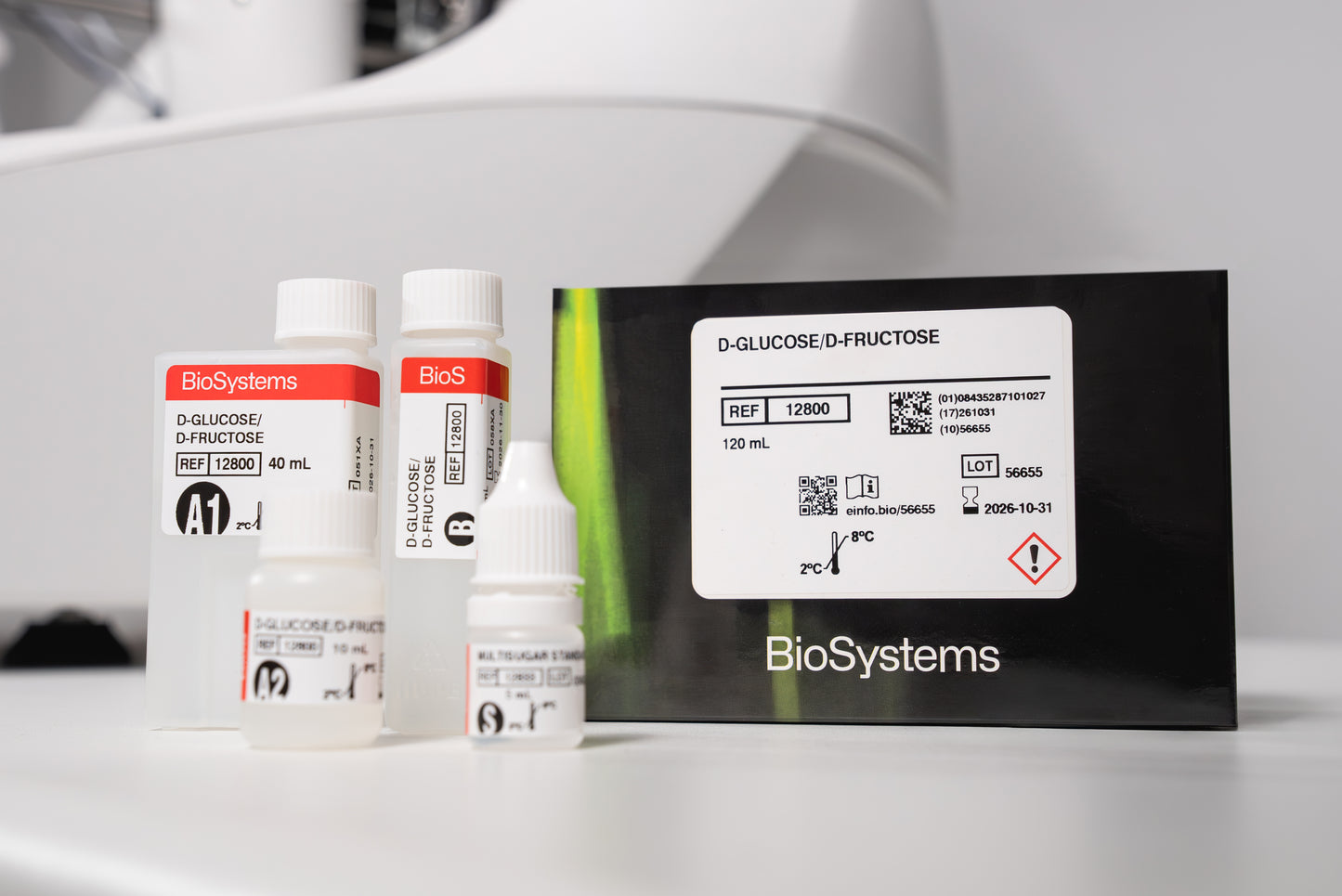 D-Glucose / D-Fructose, reagent kit for wine, cider, beer and kombucha