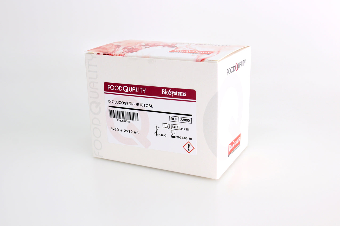 D - Glucose, D - Fructose Y200 / Y400 and Spica Format Reagent Kit for Wine, Cider and Kombucha Box