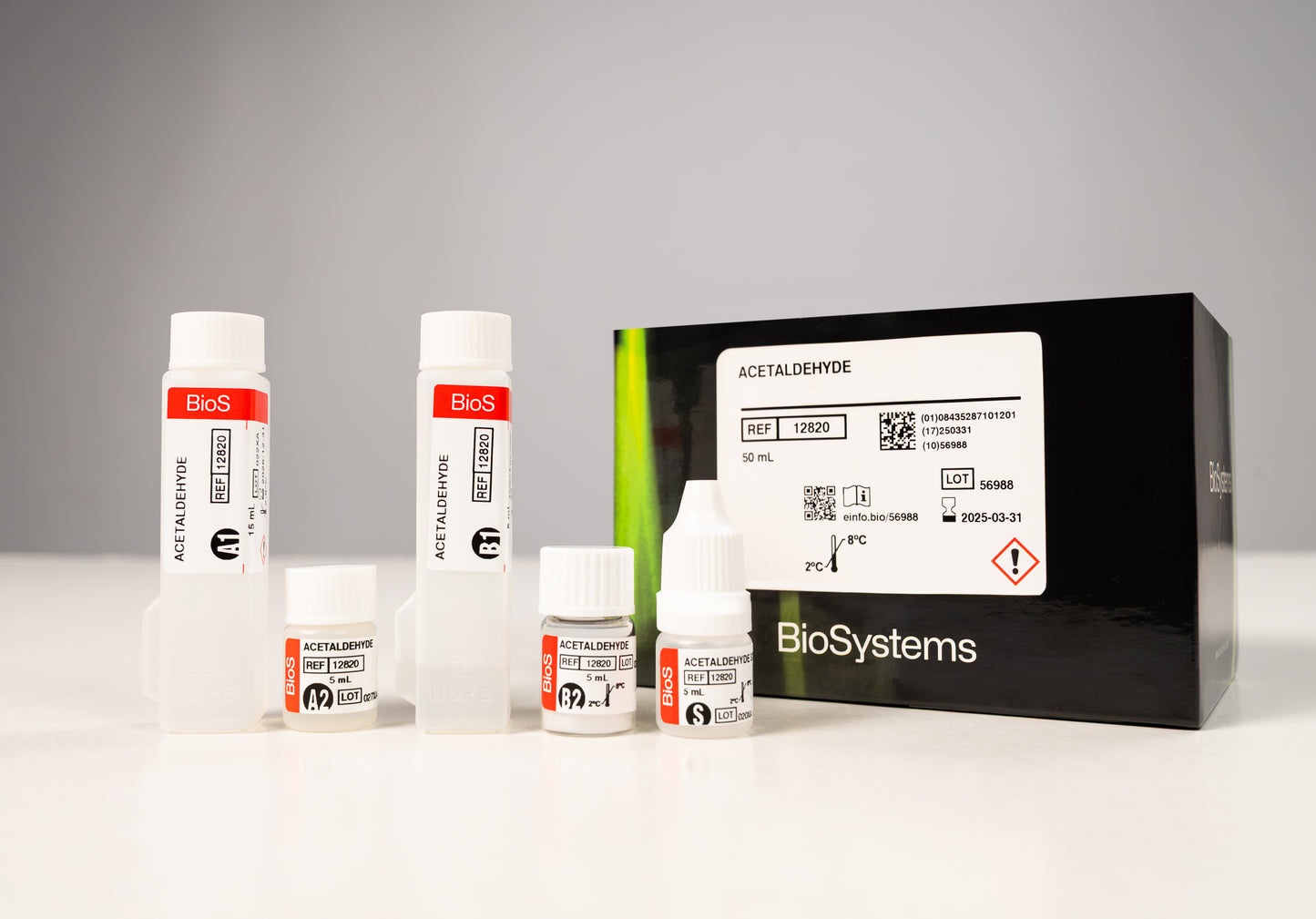 Acetaldehyde, Reagent Kit for Wine and Beer