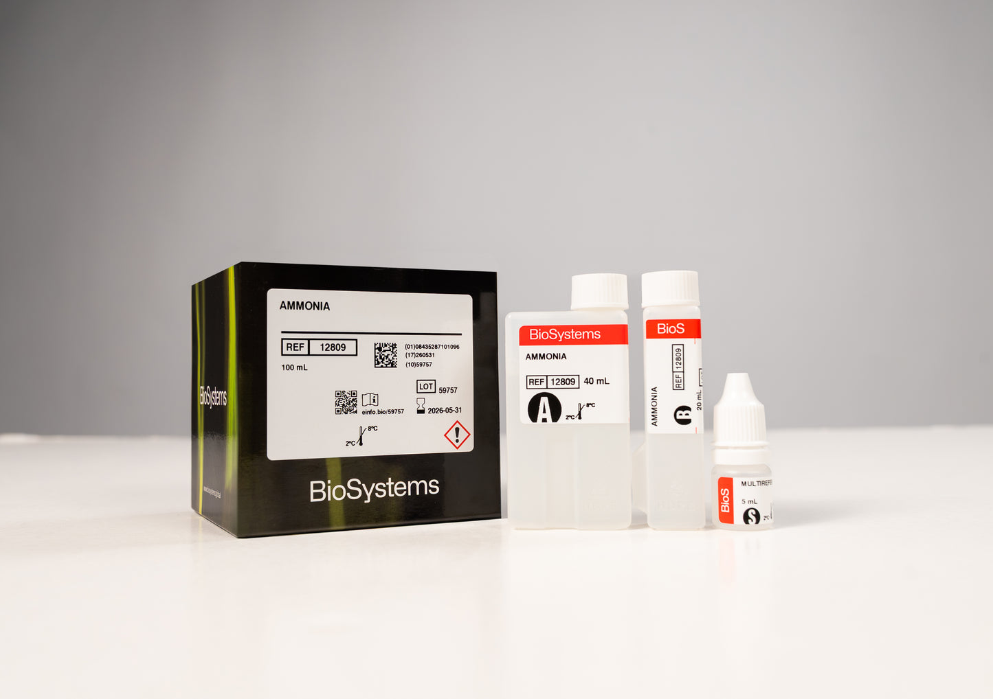 Ammonia, Reagent Kit for Wine
