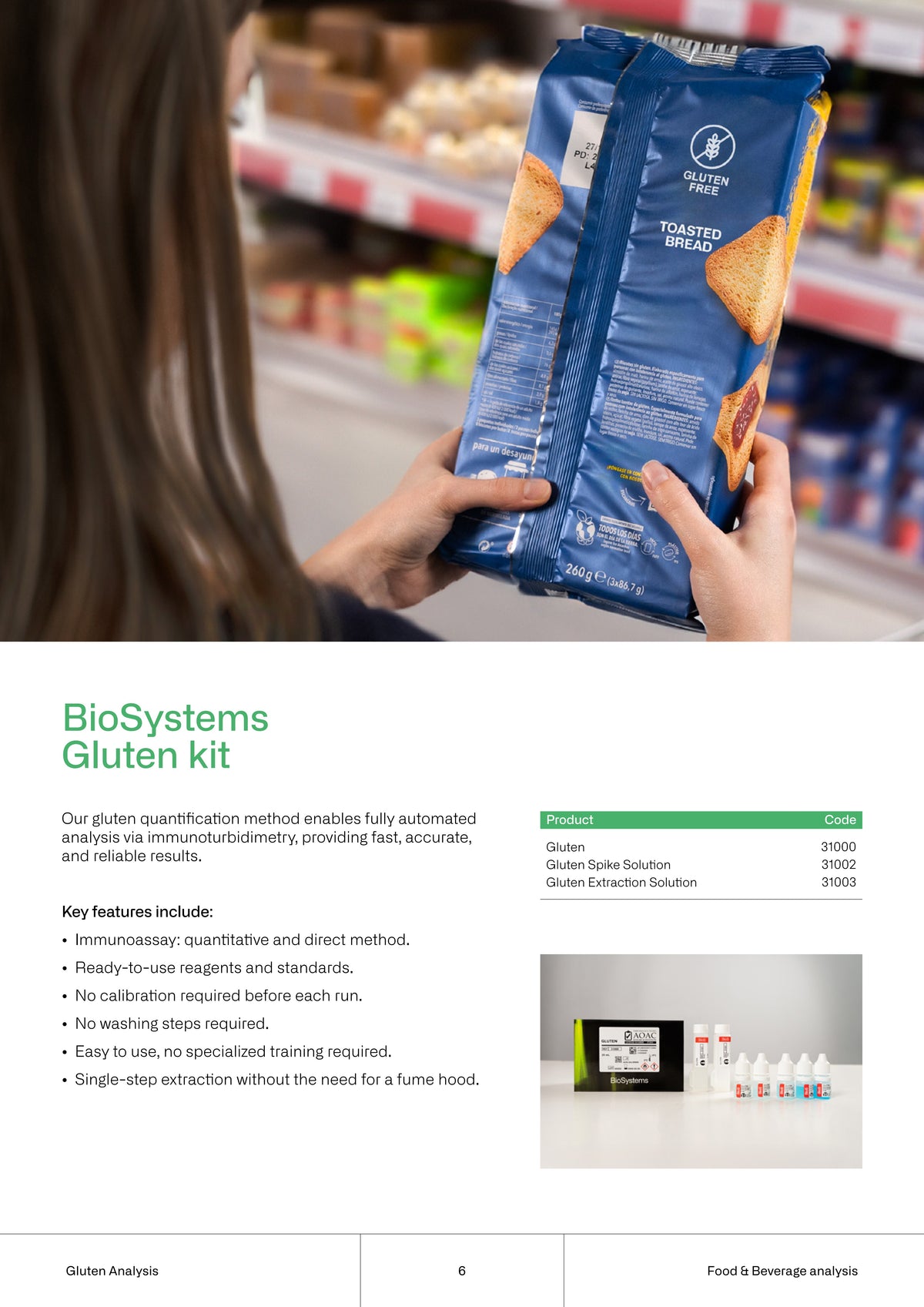 Gluten (AOAC Certified)