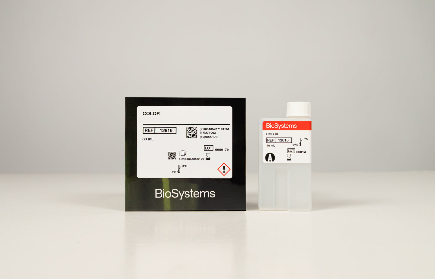 Color, reagent kit for wine, cider, kombucha and beer