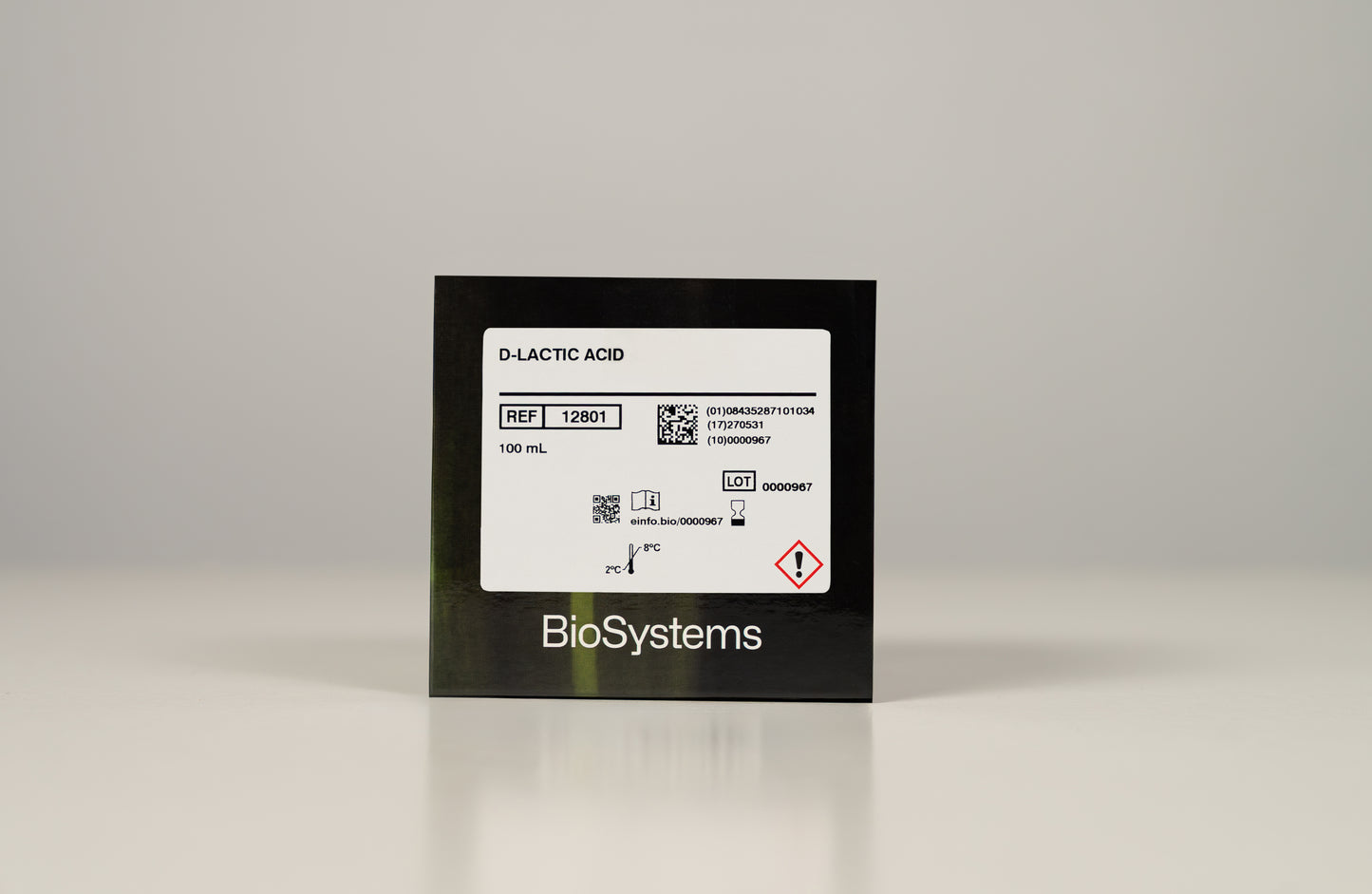 D - Lactic Acid, Reagent Kit