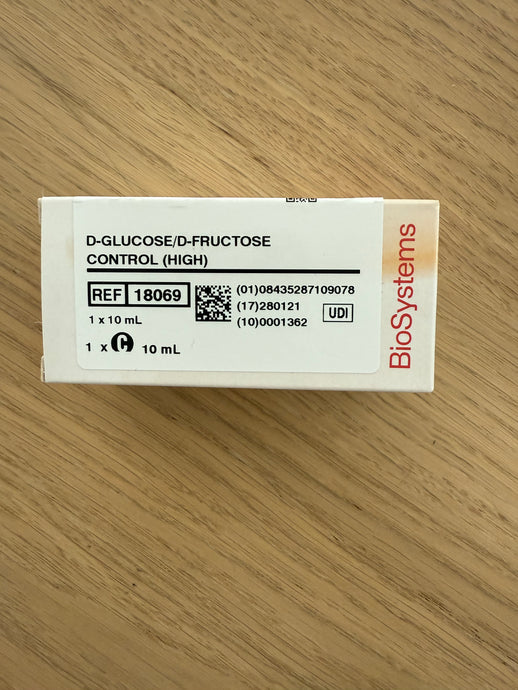 D-Glucose/D-Fructose Control (HIGH)D-Glucose/D-Fructose Control (HIGH) box