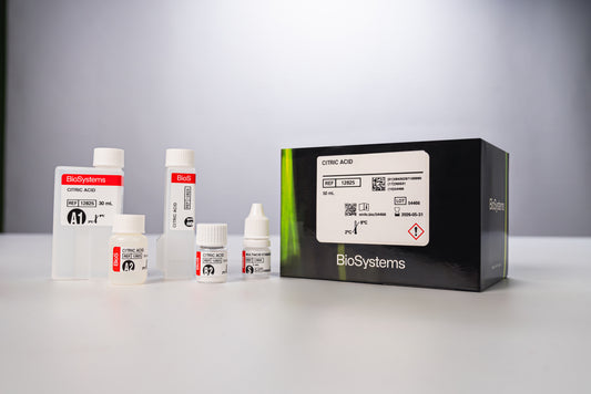 Citric Acid, reagent kit for wine and beer