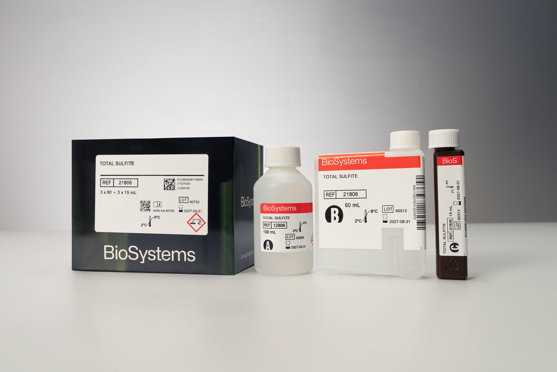 Total Sulfite Box and Reagents