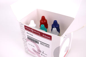 Multi parameter calibrator at 5 concentration levels for: Acetic Acid, Ammonia, Citric Acid, D-Gluconic Acid, D-Glucose, D-Glucose/D-Fructose, Glycerol, D-Lactic Acid and L-Malic Acid, PAN, Sucrose/D-Glucose/D-Fructose Box and Bottles