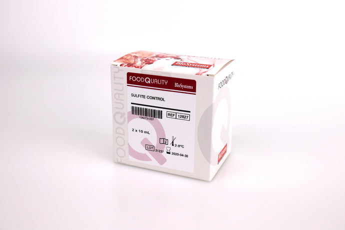 Sulfite Control Reagent Kit Box