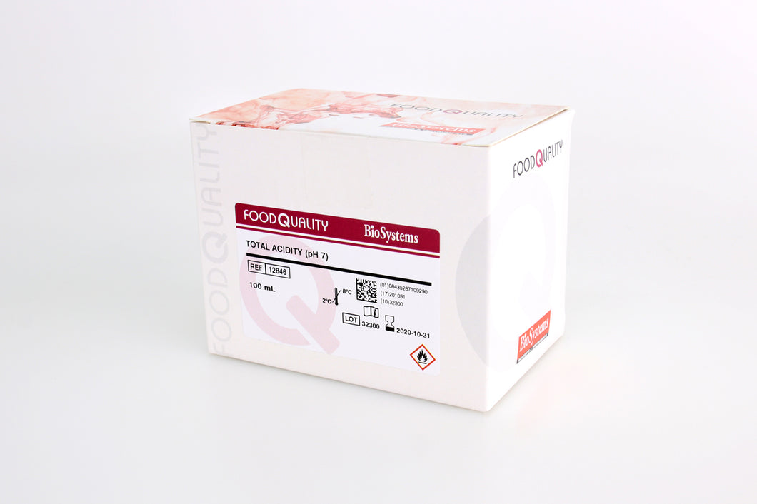 Total Acidity Reagent Kit Box