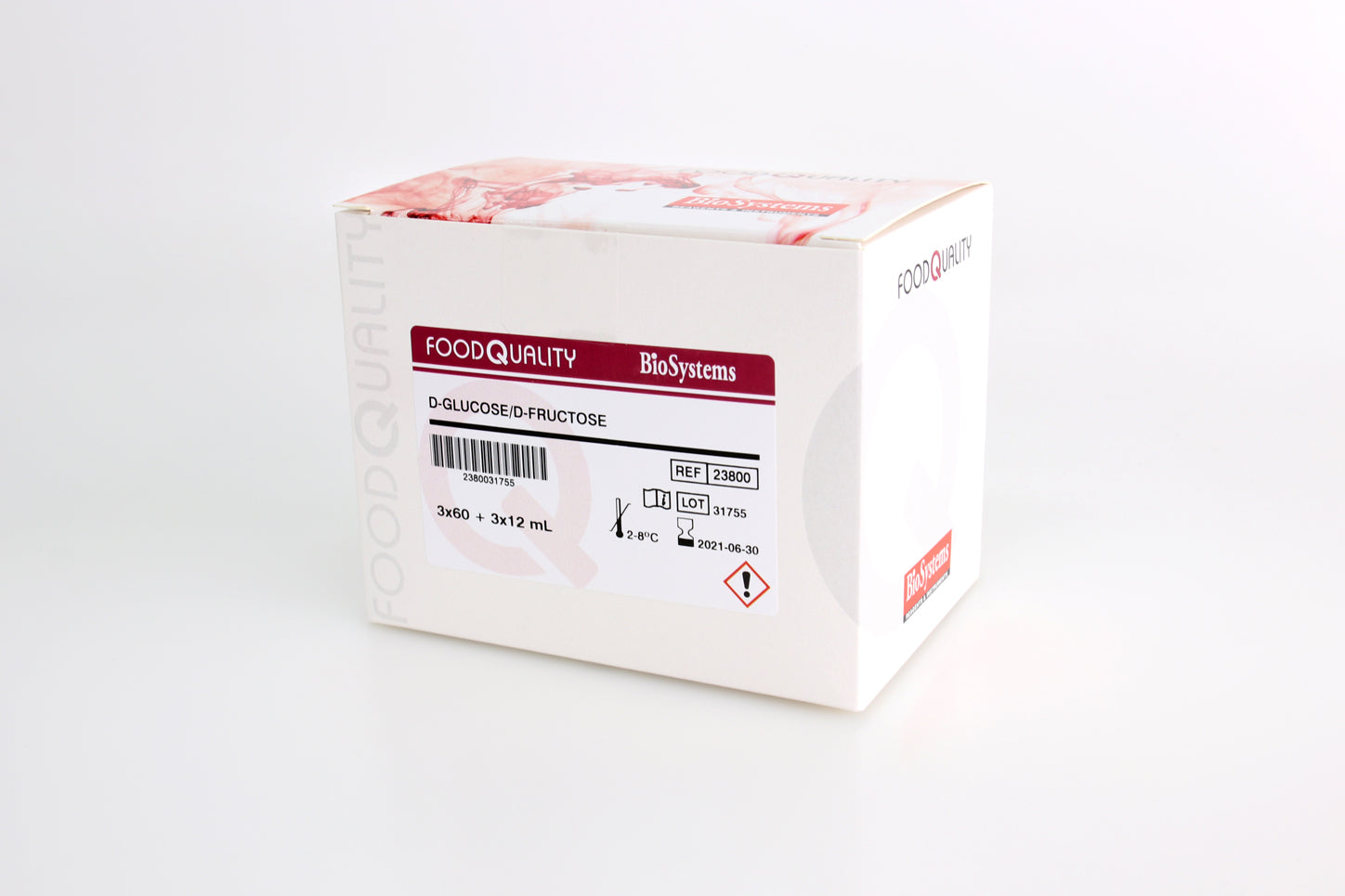 D - Glucose, D - Fructose Y200 / Y400 and Spica Format Reagent Kit for Wine, Cider and Kombucha Box